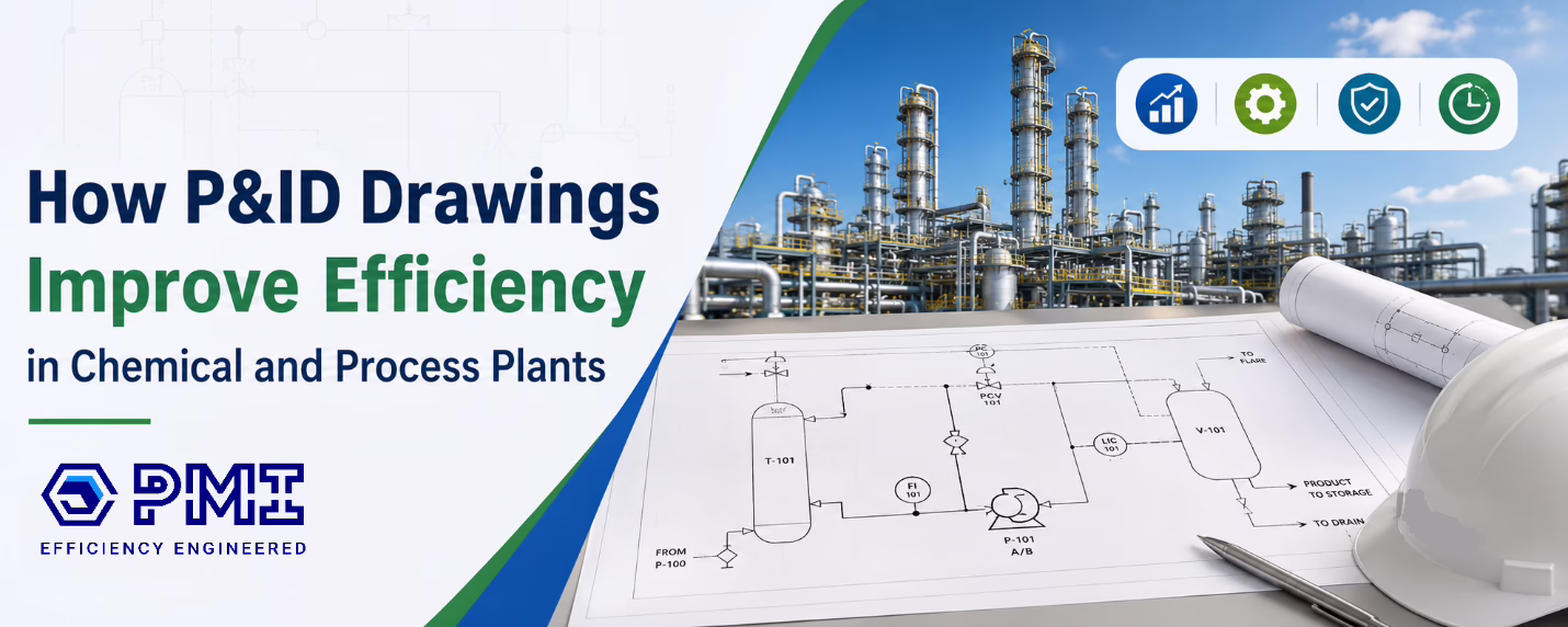 How P&ID Drawings Improve Efficiency in Chemical and Process Plants