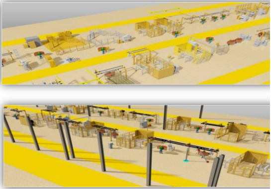 CAD-Conversion Point Cloud to 3D (28 Stations)