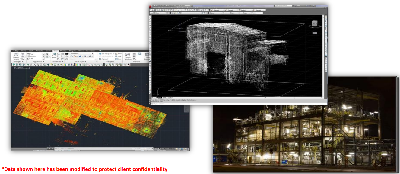 CAD-Conversion Point Cloud to 3D (Complete Plant)