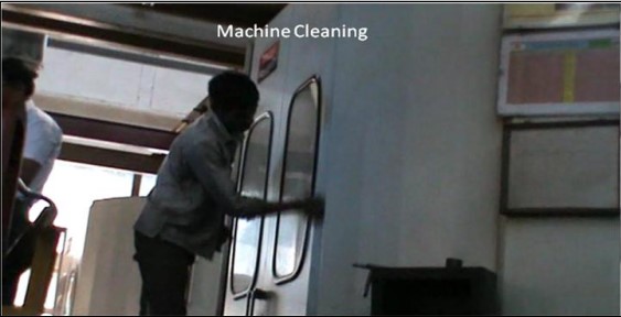 Machine Cleaning - Work Content Estimation & Manpower Optimization (Indirect areas)